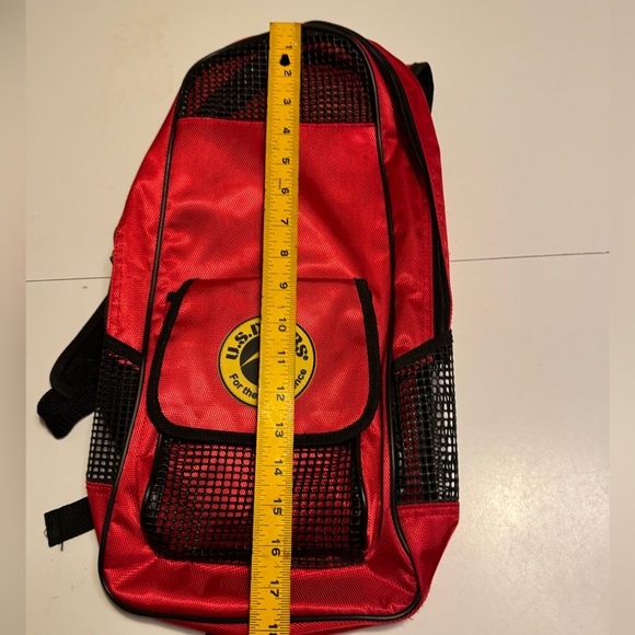 US Divers High End Red Scuba Snorkeling Fins Bag MINTY - Picture 5 of 6